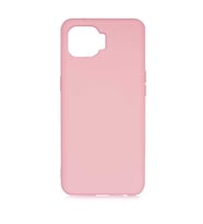 Oppo Reno 4 Lite Kılıf Orj Lansman Serisi Pürüzsüz Esnek Kadife İç Kısım (Açık Pembe)