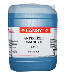 LANSY ANTİFRİZLİ CAM SUYU 5 LT - 63°C
