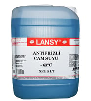 LANSY ANTİFRİZLİ CAM SUYU 5 LT - 63°C