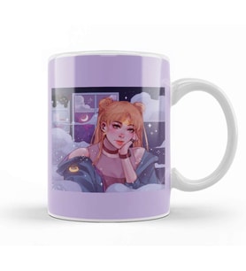 Sailor Moon Kupa Bardak Porselen