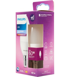 LED 60W B38 E14 Mum Tipi Beyaz Işık Dim Edilmez Ampul