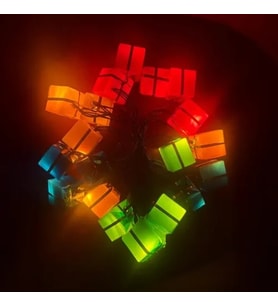 Dodes 4m 20 LED Pilli Hediye Kutusu Figürlü Lamba