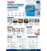 Supta Köpük El Sabunu 5 L