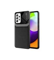 Samsung Galaxy A72 Uyumlu Kılıf Zore Emiks Kapak (Siyah)