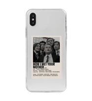 Iphone X ve XS Uyumlu How I Met Your Mother Tasarımlı Şeffaf Telefon Kılıfı