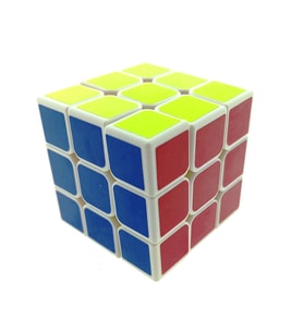 Mulvxurg  Urg02 Beyaz Zemin Üzeri Renkli Zeka Küpü 3X3X3-6,8 Cm  (Mulvix)