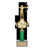 ODAK KUPA - Figürlü Kupalar - Okçu Figürlü Kupalar FG-050 B - 40 cm