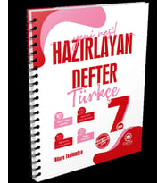 Çanta Yayınları 7. Sınıf Türkçe Hazırlayan Defter Maarif Model