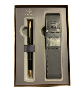 Parker Hediye Seti Sonnet Mat Siyah Dolmakalem + Kılıf