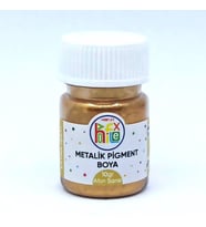 EPOKSİ REÇİNE METALİK SEDEFLİ PİGMENT TOZ BOYA ALTIN SARISI 10 GR