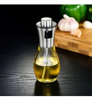 Paslanmaz Çelik Başlıklı Cam Spray Yağdanlık