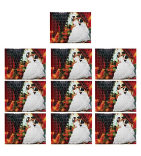 BK Gift Sublimasyon A4 Puzzle 99 Parça - (10'lu Paket)