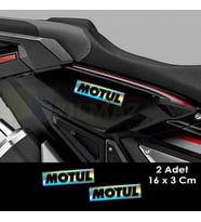 Motul Hologram Oto Sticker Motosiklet Cam Araba Yapıştırma Çıkartma Aksesuar Modifiye Etiket 16x3 Cm