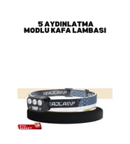 Kamp ve Trekking İçin Sensörlü LED Kafa Lambası