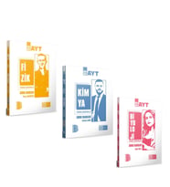 Benim Hocam AYT Kimya Biyoloji Fizik Soru Bankası 3 Kitap Set