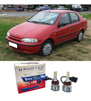 Fiat Siena Led Xenon Uzun Far Ampulü H3 Duo Yeni Seri Beyaz