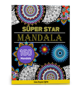 Süper Star MANDALA (160 Boyama)