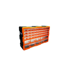 50Lİ MEGA 10BYK+40KÇK MONOBLOK DRAWER ÇEKMECE SETİ 62X15.7X36CM (5343)