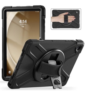 Galaxy Tab A9 Plus Defender Zırhlı Tam koruma Silikon  (Siyah)
