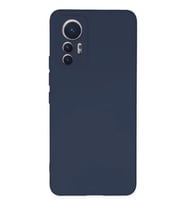 Mi 12 Lite Kılıf Nano içi Kadife Silikon - Lacivert
