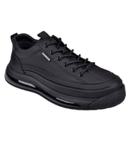 Guja Hakiki Deri Erkek Spor Ayakkabı Sneaker GJ-26K500-1 SİYAH