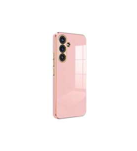 Samsung Galaxy S24 Fe Kılıf Volet Silikon - Pembe