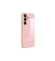 Samsung Galaxy S24 Fe Kılıf Volet Silikon - Pembe