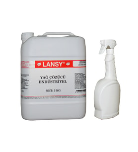 Lansy Yağ Çözücü Endüstriyel 5 KG+UYGULAMA SPREYİ