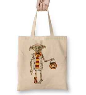 Harry Potter Dobby Halloween Bez Çanta Uzun Saplı