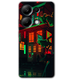 Poco M6 Pro Kılıf HD Desen Baskılı Kılıf - China Street
