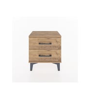 Arges Komodin 2 Çekmeceli 44x30x48 Çam-Çam