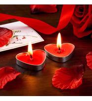 Mini Mum 50 Adet – Tealight Şamdan ve Dekoratif Küçük Mumlar, Romantik Ortam, Doğum Günü, Parti, Kına, Nişan, Düğün, Meditasyon ve Aydınlatma Için Uzun Ömürlü Set (Kırmızı)