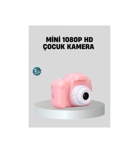 Mini Dijital Çocuk Kamerası 8mp Hd Ekranlı 1080p Video Ve Şarjlı