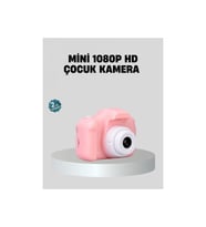 Mini Dijital Çocuk Kamerası 8mp Hd Ekranlı 1080p Video Ve Şarjlı
