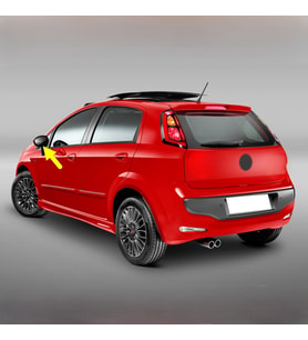 Fiat Punto Popstar 2012-17 Sol Ayna Camı Elektrikli Isıtmalı 71740498