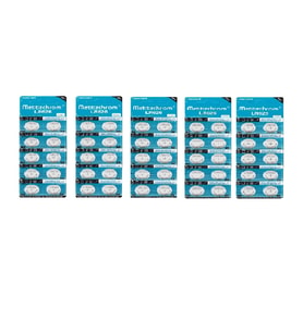Mettzchrom Kol Saat Pili Sr626 Sw 377a Lr626 Ag4 Sr626sw 1.5v Kol Saati Pili 50'li Sr 626 Sw Pil Mettzchrom