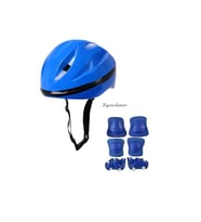 Kask Dizlik Dirseklik Koruyucu Set 7 Parça (Standart)