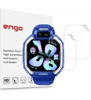 Lexroo Huawei Watch Kids X1 İle Uyumlu Ekran Koruyucu TPU, Tam Kaplayan Akıllı Saat Koruması 2 Adet