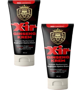 Xir Ginseng Erkekler Bakım Masaj 50 Ml X 2 Adet