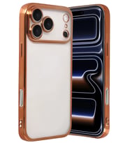iPhone 17 Pro Razer Lensli Silikon - Turuncu