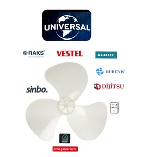 Beko Vestel Raks Dijitsu Kumtel Sinbo Cvs Vantilatör Pervanesi 3 Kanat Kristal