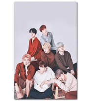 Cakatablo BTS Koreli Gençler Masum Yüzler MDF Tablo