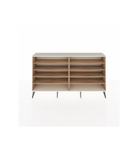 Arges Konsol 8 Raflı  176x30x99 Çam-Aytaşı/Çam
