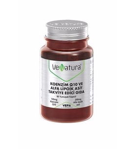 Venatura Koenzim Q10 ve Alfa Lipoik Asit 60 Kapsül