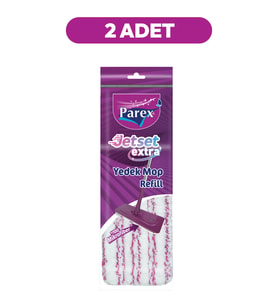 Jetset Extra Yedek Mop İkili Paket, Temizlik İçin Pratik Çözüm