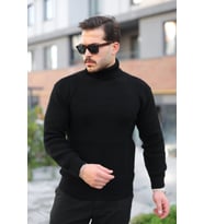 Erkek Boğazlı Örme Kazak