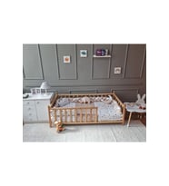 Montessori Bebek Yatak Uyku Seti (Kahverengi)