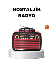 Bluetooth’Lu Led Işıklı Nostaljik Müzik Kutusu – Ahşap Dokulu, Tasarım Yüksek Ses Kalitesi