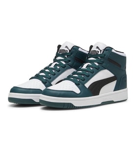 Puma Rebound Layup SL Erkek Bilekli Günlük Ayakkabı 36957301 BEYAZ YEŞİL