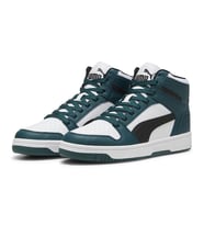 Puma Rebound Layup SL Erkek Bilekli Günlük Ayakkabı 36957301 BEYAZ YEŞİL